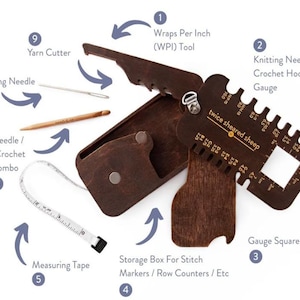 Stitch Scout Multi-Tool for Knitters & Crocheters