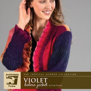 Violet Bolero Jacket PDF