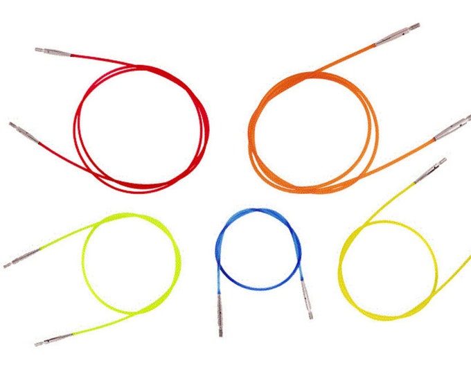 Knitters Pride Colored Cables for Interchangeable Tips - Etsy