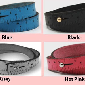Wrist Rulers - Leather Ruler Bracelets