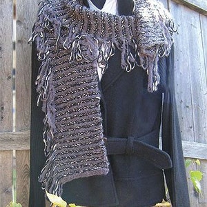 Knit One Crochet Too の La Boheme スカーフ キット