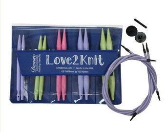 Denise 交換可能なLove2Knit編み針セット - Etsy 日本
