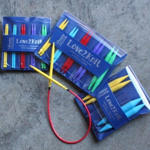 Denise Interchangeable Love2Knit Knitting Needle Sets