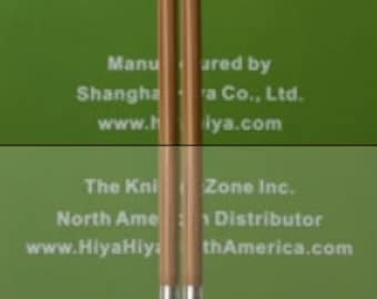 Hiya Hiya Bamboo Puntas de aguja intercambiables