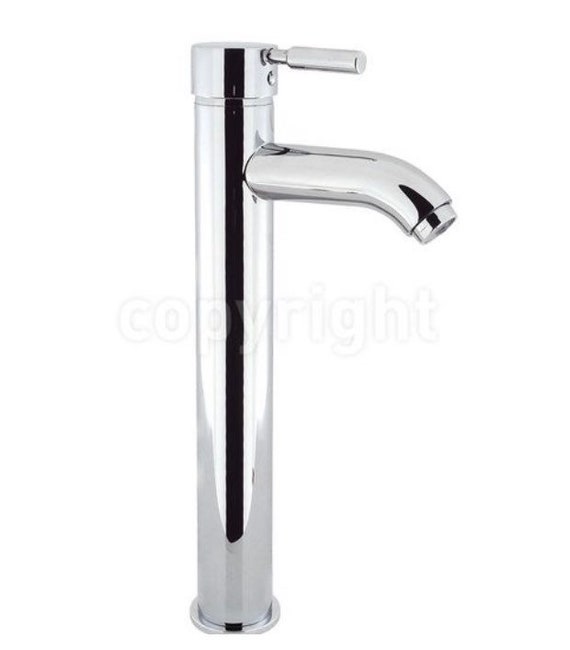 Crosswater Tall Design basin mixer or without pop up waste DE112DNC fixed spout basin mixers chrome faucet deck mounted