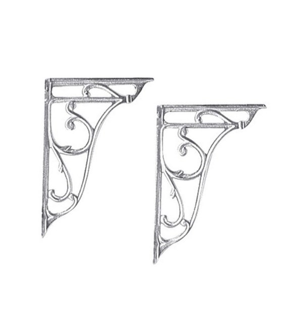 Hudson Reed Ornate Cistern Brackets (low level or high level) - Chrome finish  - FA322 - Brass finish (gold)