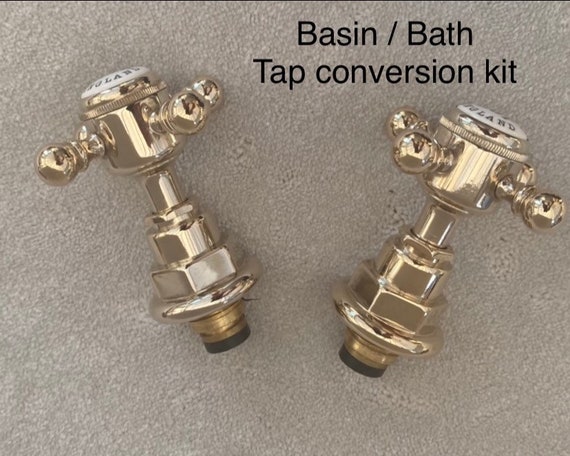 York Style Basin 1/2 inch / Bath tap valves conversation kit Set traditional Chrome gold kitchen sink faucet