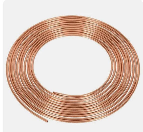 Soft Copper Brake Piping 3/16 Pipe Tubing - 25 ft Coil - BP11 for CAR 4.76mm