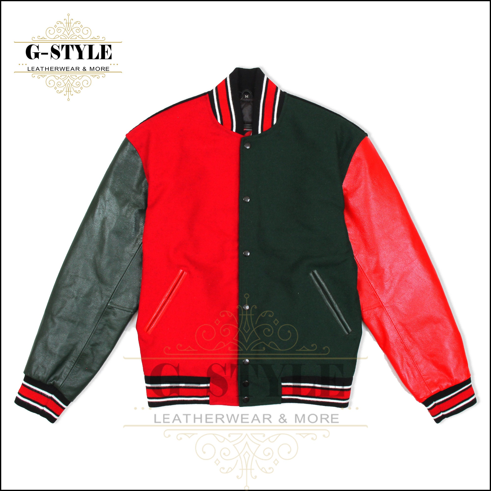 Black white and red jacket deals
