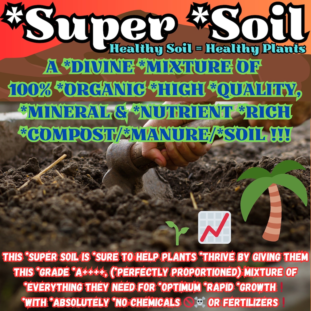 SUPERSOIL 100 Organic Mix Treat Your Plants to This Perfect Blend of Rapid Growth