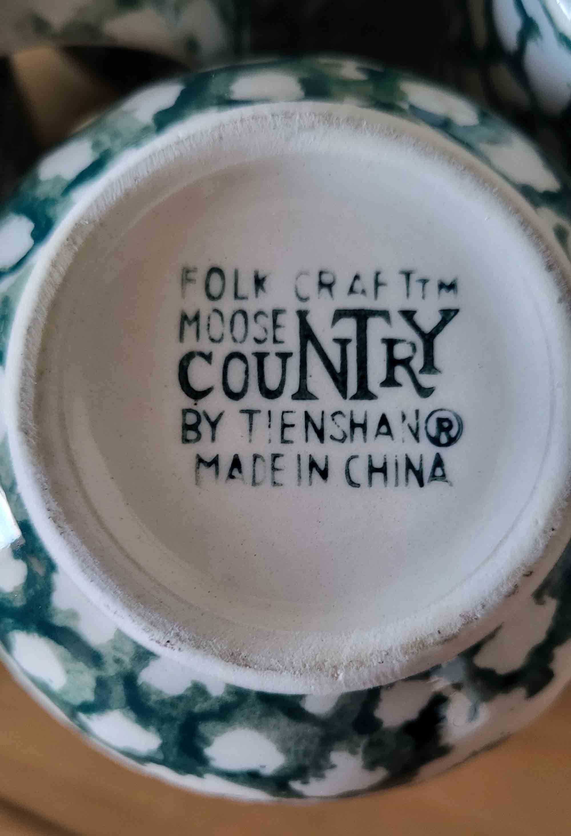 Tienshan Folkcraft moose Country Coffee Etsy