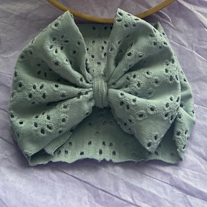 Pastel Blue Spring Headwrap