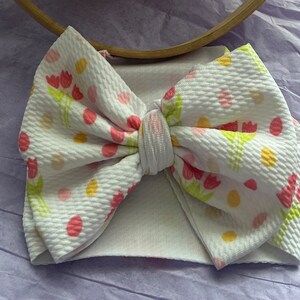 Easter Egg& Tulip Headwrap