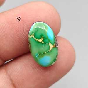 1 stuks natuurlijke Sonoran goud turkoois cabochon, mix vorm turkoois cabochons edelsteen, perfecte Sonoran turkoois voor het maken van ringen en sieraden