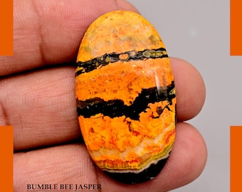 Natural Mustard Jasper Gemstone Top Quality Smooth Gemstone - Handmade Gemstone for Making Jewelry - Summer Gemstone Jasper Gemstone