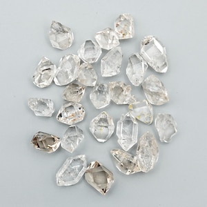 Herkimer Diamond, Herkimer Diamond Beads, Herkimer Diamond Crystal, Herkimer, Herkimer Cabs, Herkimer Crystal, Herkimer Diamond Stone 26 pcs