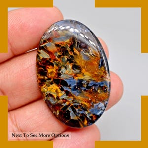 Pietra di Pietersite - Pietra preziosa di Pietersite - Pietersite sciolta - Pietersite naturale - Pietersite lucidata - Cristallo di Pietersite / Cabine di Pietersite