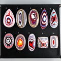 Genuine Fordite Cabochon: Detroit Agate Flatback Loose Gemstones for Jewelry Making product logo