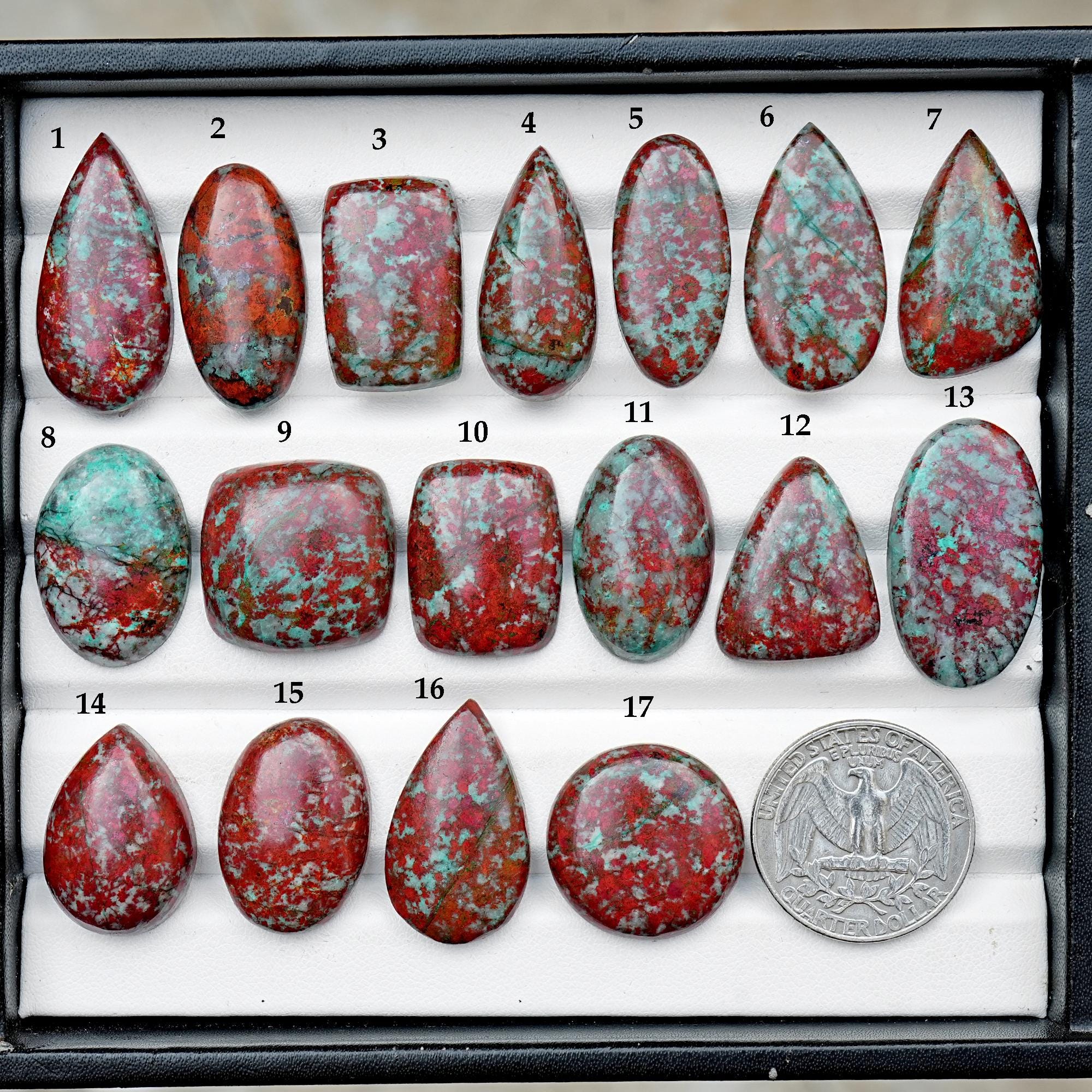 Red Chrysocolla - Etsy