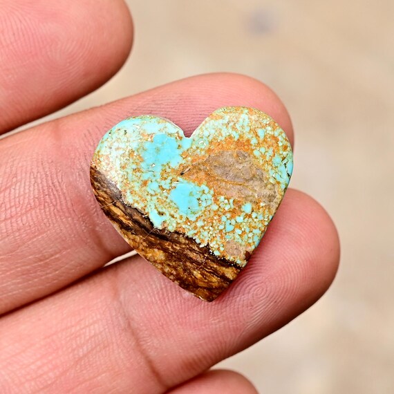 Number 8 Turquoise Cabochon: Nevada Turquoise Natural Flat Back Loose Gemstones for Jewelry Making