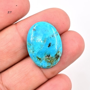 Kingman Mohave turquoise cabochons losse edelsteen voor het maken van sieraden, handgemaakte edelsteen december geboortesteen vintage edelsteen