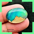 Northern Lights Aurora Borealis Opal Cabochon Doublet Loose Gemstones for Jewelry Making product logo
