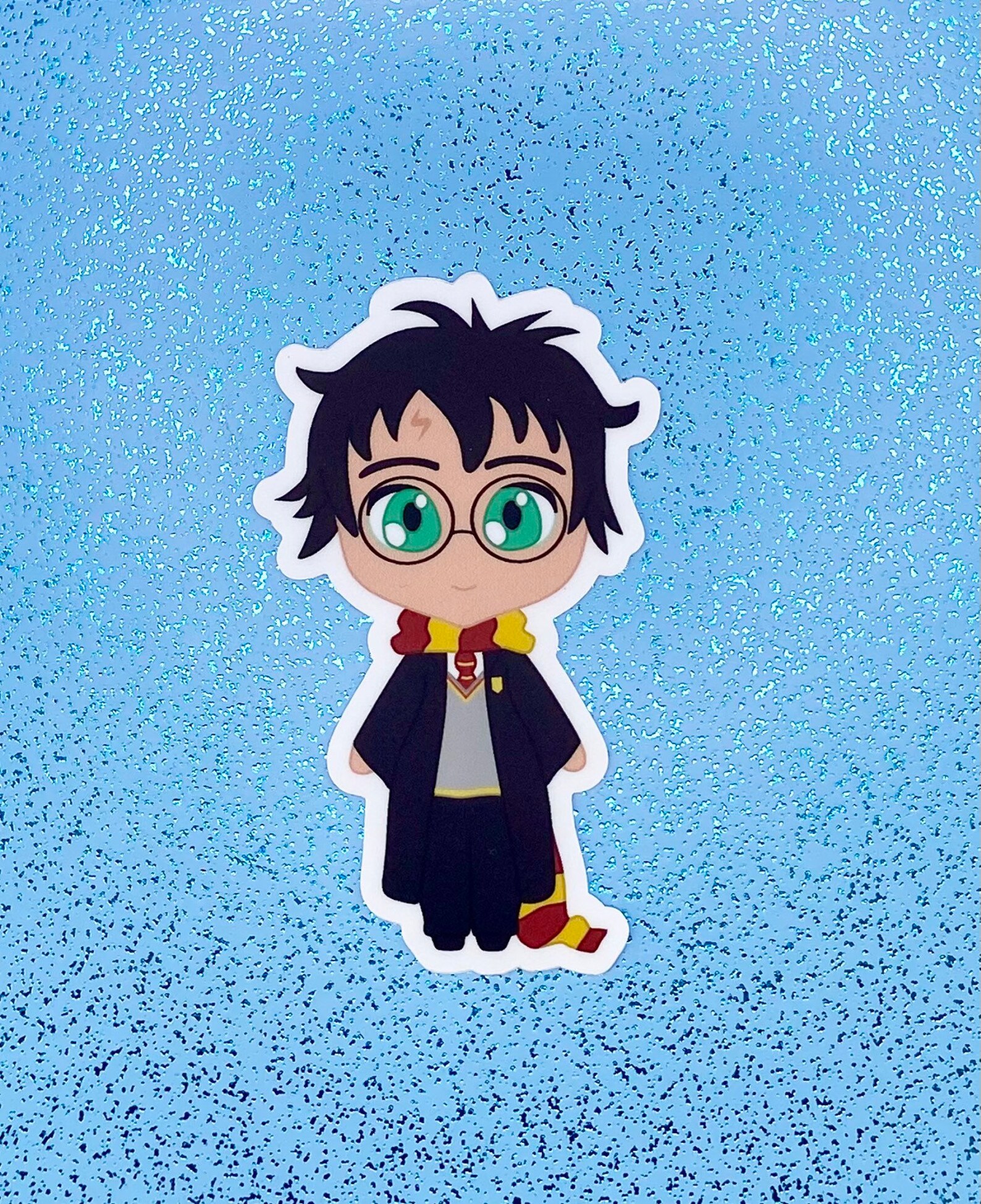 Chibi Harry Boy Wizard Vinyl Sticker - Etsy