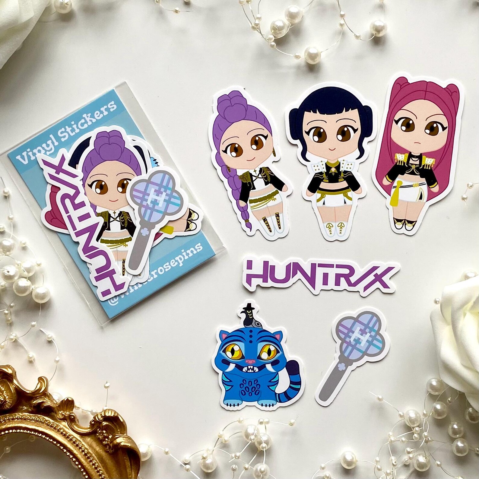 Chibi Huntrix Sticker Pack K-pop - Etsy