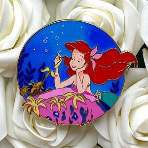 Ariel Fantasy Enamel Pin He loves me | Limited Edition of 40 | Dreams Pin Series | Little Mermaid | Fairy Tale |
