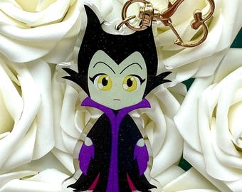 Chibi Maleficent Keychain