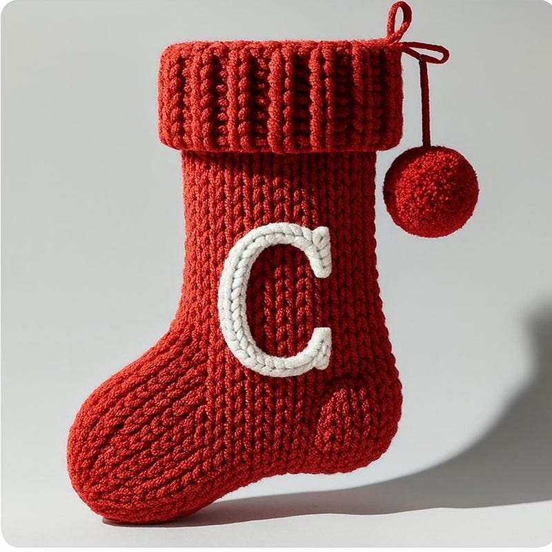 Knitted christmas stocking patterns for beginners