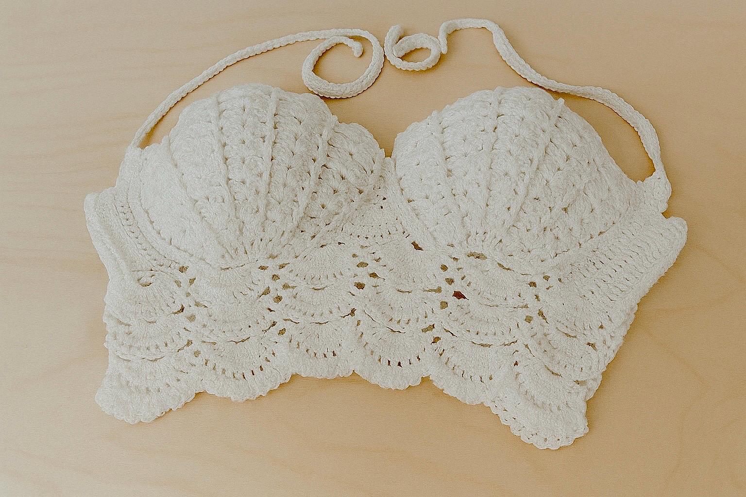 【新品】eaphi HAND CROCHET KNIT BUSTIER HAND CROCHET KNIT BUSTIER【POPUP先行】