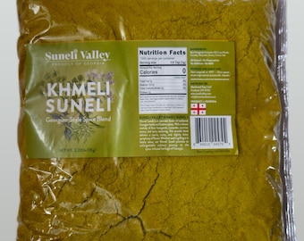 Suneli Valley Khmeli Suneli | 1kg(2.22 lbs) Georgian Spice Blend | Premium Aromatic Mix of Herbs and Spices, Ideal for Chefs and Restaurants