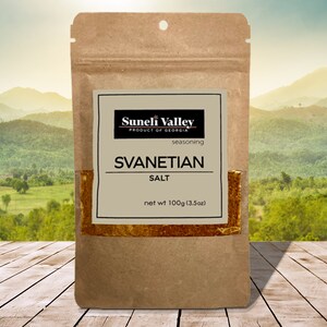 Svanetian Salt 3.5oz (100g) - Gourmet Seasonings - Made in Georgia by Suneli Valley