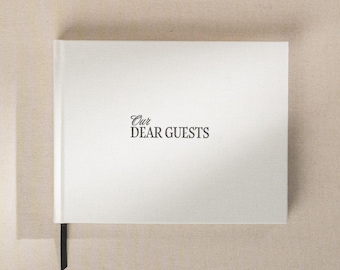 Wedding Guest Book - Blank Sign-in Book for Special Occasions