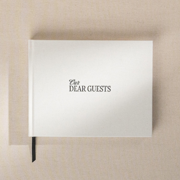 Wedding Guest Book - Blank Sign-in Book for Special Occasions