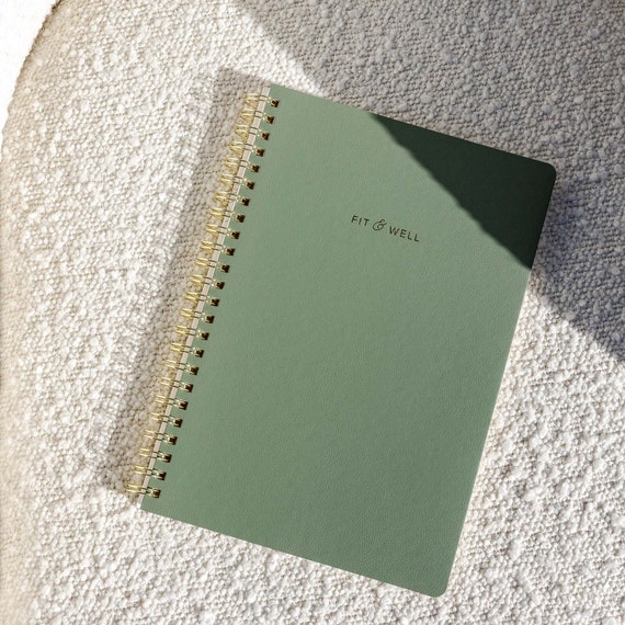 Fitness & Wellness Journal Etsy