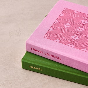 Travel Journal Adventure Journal for Travelers to Plan & Reflect on Vacations and Trips. Keepsake Travel Gift Hardcover, 8 x 6.5 in image 10