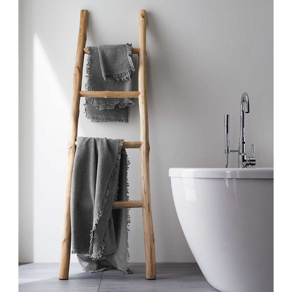 Ladder Blanket Wood Towel Rack Ladder Shelf Wood Ladder Etsy