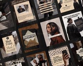 Editorial Instagram Canva Templates for Coaches | Social Media Templates | Content Creator Kit | Faceless Marketing