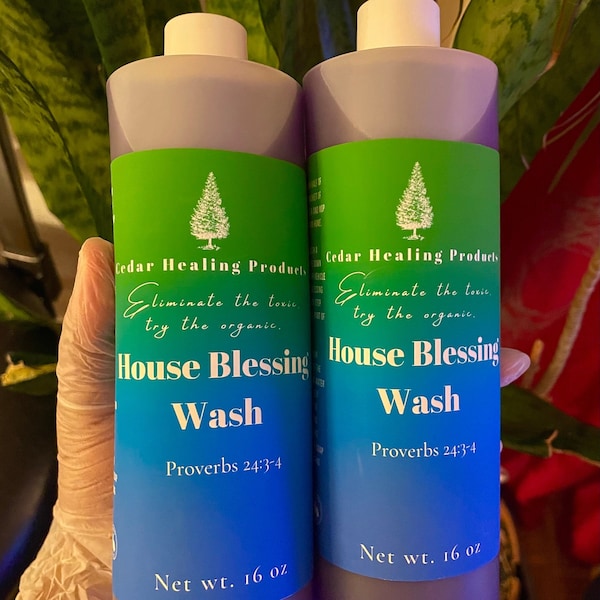 House Blessing Wash | Spiritual bath + floor wash | Happy home |Abundance|Peace of mind | Open door wash |Lavender + Rosemary + Sage |