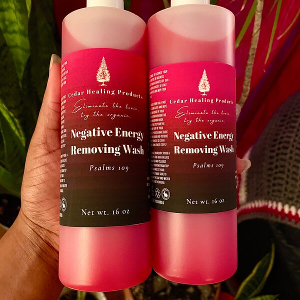 Negative Energy Removing Wash| Spiritual bath + floor wash|Jinx removing|Hex removing|Uncrossing|Peppermint + Sage| XTRA-STRENGTH |