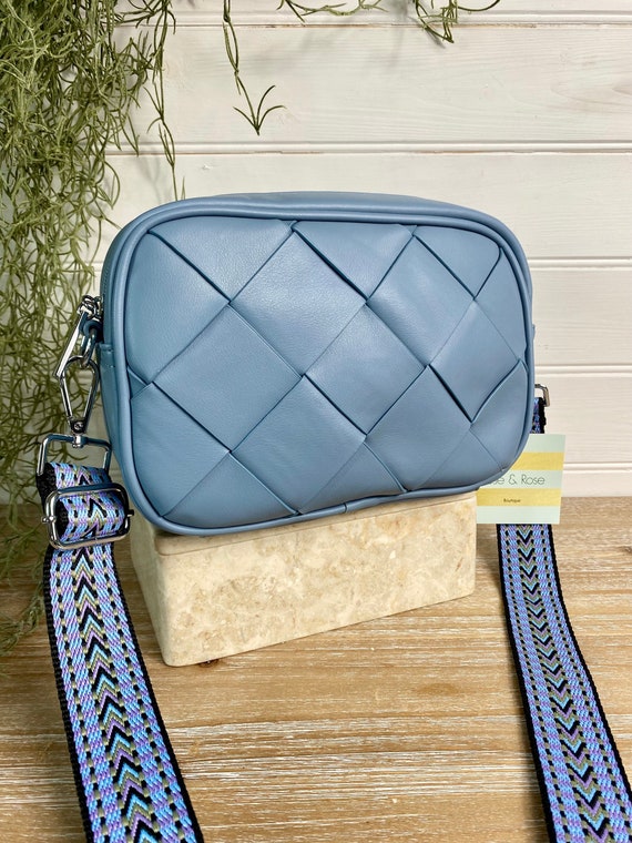 Organizer for bag dusty blue color