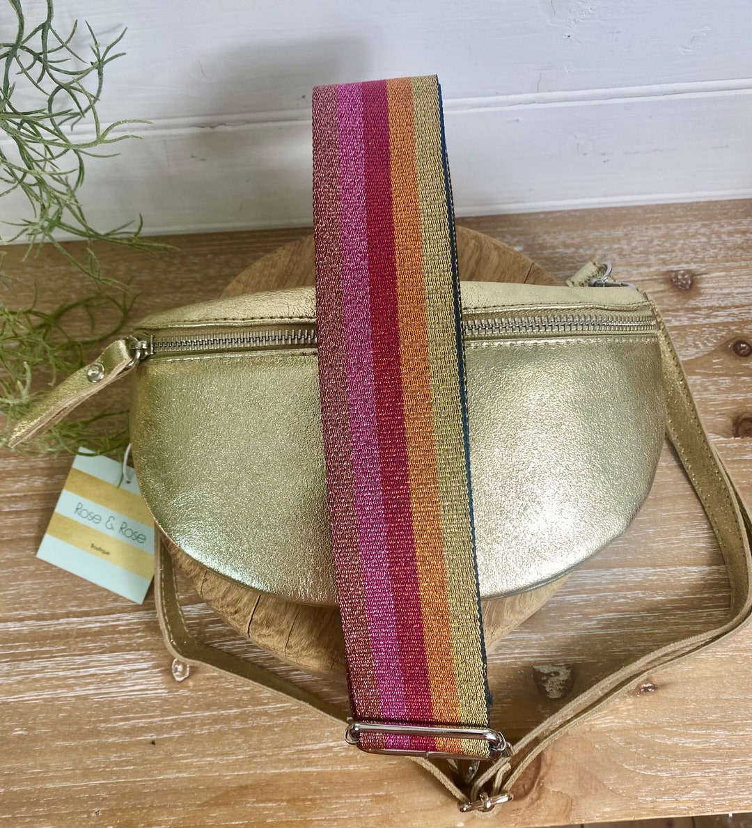 Gold Sling Bag Gold Bum Bag Gold Bag Gold Waist Bag Gold Etsy UK