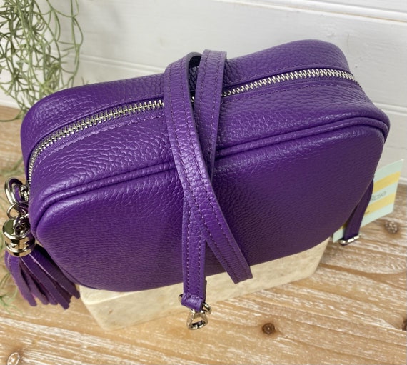 Pramadda Pure Luxury Purple Sling Bag Stylish Square leather Sling Bag for  Women Side Crossbody Purse Handbag Girls Gorgeous Lavender - Price in India  | Flipkart.com