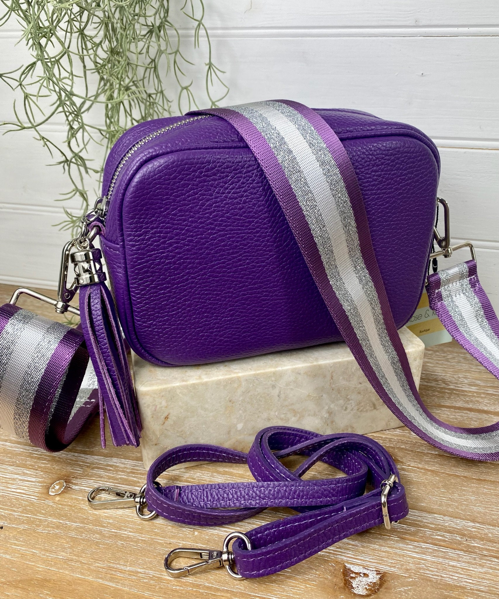 Fall Decor: Gimme Some Plum! | Purple bag, Purple bags, Bags