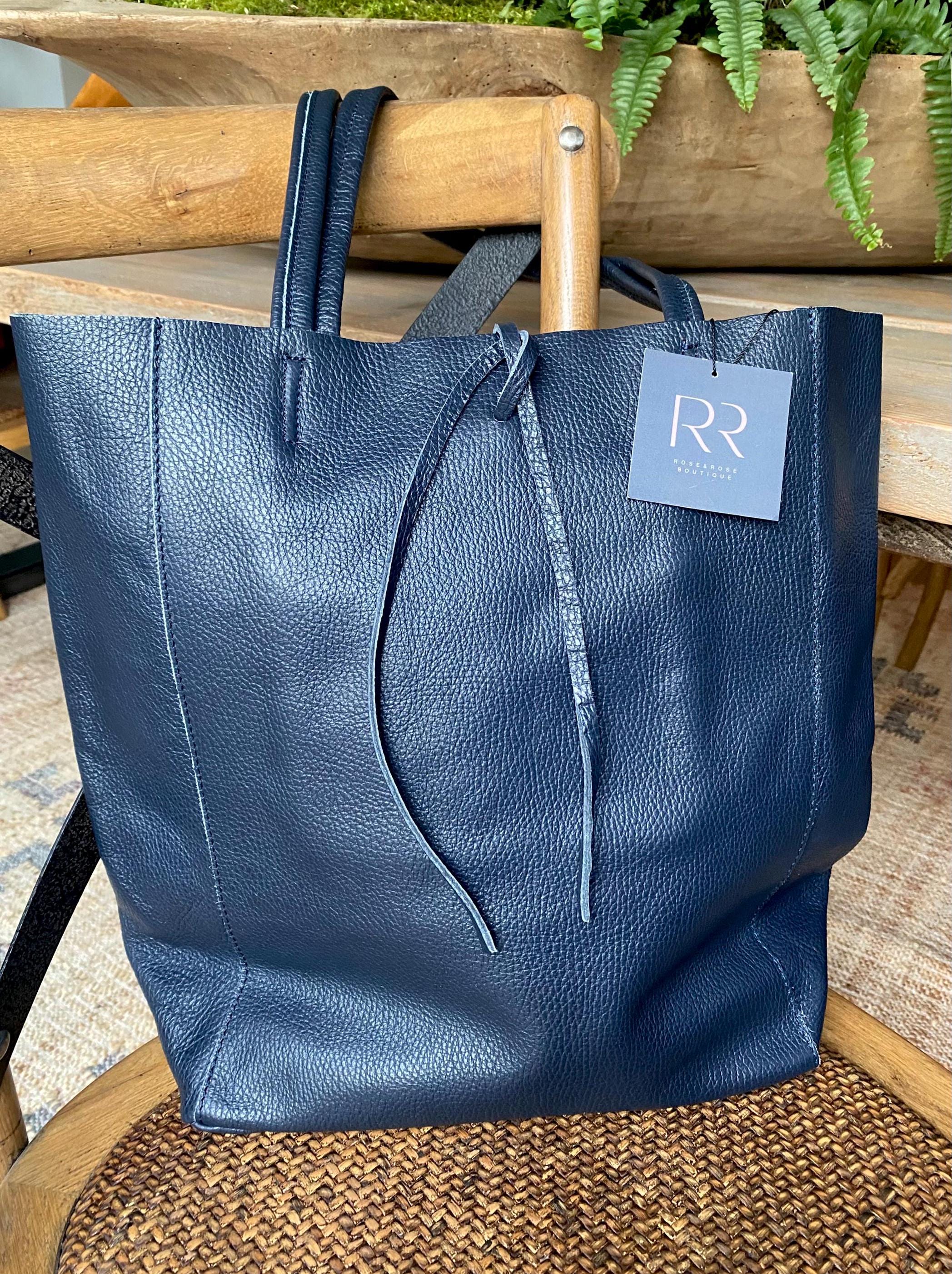 バッグ Workers Leather Handle Tote Bag Navy Workers ワーカーズ Leather Handle Tote Bag レザーハンドル