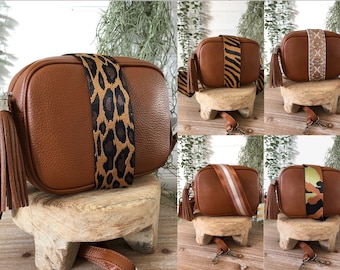 Tan camera crossbody bag shop