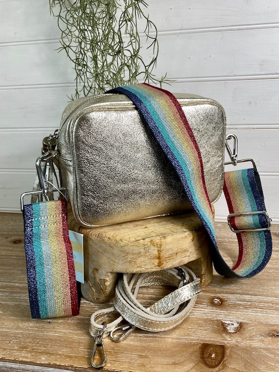 Gold crossbody purse online