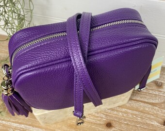 ショルダーバッグ・ポシェット BENEDETTA BRUZZICHES Women Messenger Bags FW23063 023 purple Benedetta Bruzziches: Women Bags 2025